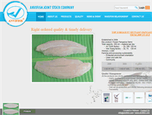 Tablet Screenshot of anvifish.com